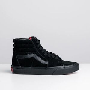 Vans Women’s Sk8-Hi Classic All Black High-Top sneakers